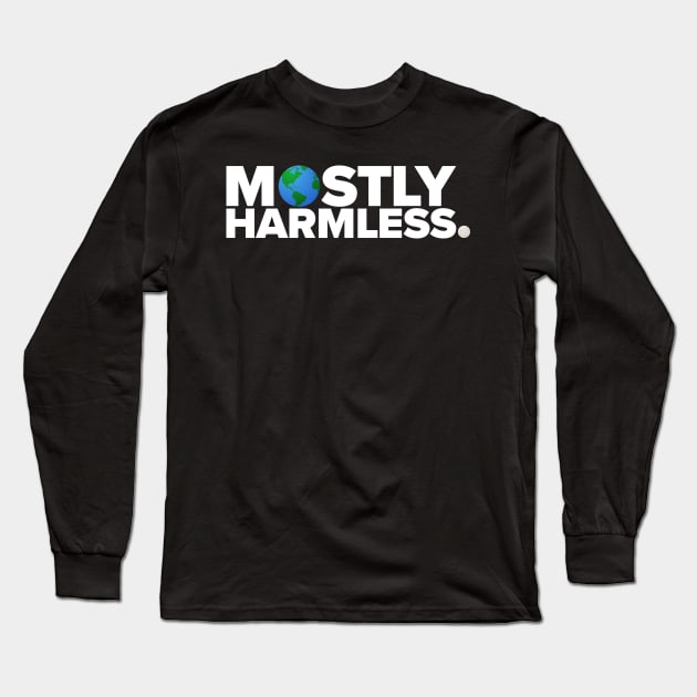 Mostly Harmless Long Sleeve T-Shirt by henrybaulch